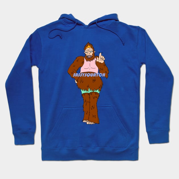 Sassysquatch Hoodie by ekraus333